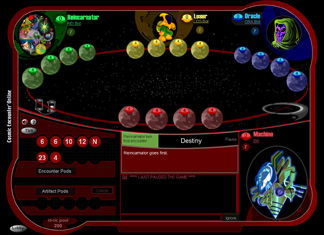a random member game at the Cosmic site